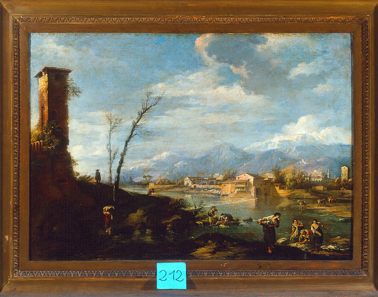 Lavandaie al fiume - Galleria Nazionale di Parma